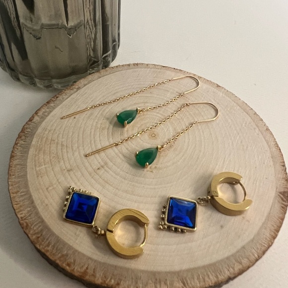 Elegant Gold Delicate Earrings - Minimalist Chic Earrings - Glam Boho Earrings - Picture 12 of 12